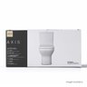 Kit Completo Deca Bacia com Caixa Acoplada Axis Branco Cod: Kp.470.17 - 2