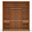 Ver imagem 6 de Guarda Roupa Solteiro 2 Portas 180cm Madri Politorno Móveis