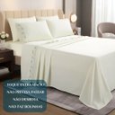 Ver imagem 5 de Jogo Cama Box Queen Solene 100%algodao Extra Macio Premium:lilas