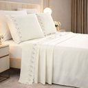 Ver imagem 1 de Jogo Cama Box Queen Solene 100%algodao Extra Macio Premium:lilas