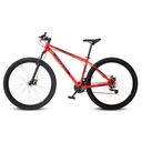 Ver imagem 6 de Bicicleta Aro 29 Alumínio Vermelho e Preto Gott Rocker Freios a Disco Suspensão 21v