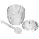 Ver imagem 4 de Meleira de Cristal com Pegador e Tampa Colmeia 210ml Lyor