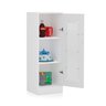 Mini Geladeira para Cozinha brinquedo Expositor MDF Branco - 2