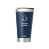 Copo Térmico Aduze com Tampa Profissão Designer de Moda 500 ml Azul Marinho - 1