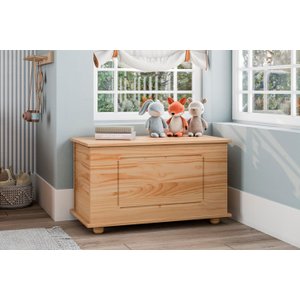 Baú para Quarto em Madeira Maciça Emel