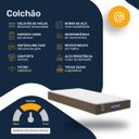 Ver imagem 6 de Cama Box Baú com Colchão Gazin de Molas Ensacadas One Face Air Light + Auxiliar de Espuma Solteiro
