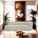 Ver imagem 2 de Divã Recamier Orgânico Tokyo 180cm Lado Esquerdo Linho