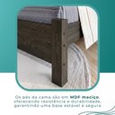 Ver imagem 4 de Cama Casal Pérola 100% MDF Mais Móveis