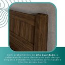 Ver imagem 3 de Cama Casal Pérola 100% MDF Mais Móveis