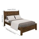 Ver imagem 5 de Cama Casal Pérola 100% MDF Mais Móveis