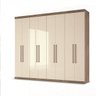 Guarda Roupa Casal 8 Portas 6 Gavetas 100% MDF Ele & Ela Santos Andirá - 3
