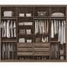 Guarda Roupa Casal 8 Portas 6 Gavetas 100% MDF Ele & Ela Santos Andirá - 2