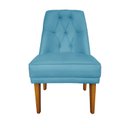 Ver imagem 6 de Kit 4 Cadeiras Paris + 2 Paris Retro Suede Azul Turquesa Dominic Decor