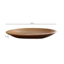 Ver imagem 4 de Prato Fundo Coup Organic Terracota de Cerâmica 25cm 6 Unidades - Alleanza 7580-202