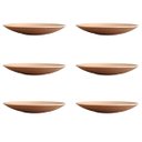 Ver imagem 5 de Prato Fundo Coup Organic Terracota de Cerâmica 25cm 6 Unidades - Alleanza 7580-202