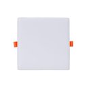 Ver imagem 1 de Painel de Led Blumenau Frameless Quadrado Sobrepor-embutir 24w Bivolt 4100k Luz Neutra