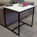 Ver imagem 4 de Mesa Lateral Quadrada Line Preto