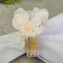 Ver imagem 1 de Kit 6 Porta Guardanapo Cerejeira Mensagem Gratidão na Garrafinha Rosa