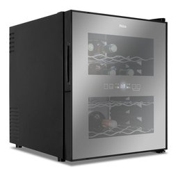 Adega Philco 16 Garrafas com Display Digital Preta PAD16E - Bivolt - 4
