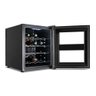 Adega Philco 16 Garrafas com Display Digital Preta Pad16e - Bivolt - 12