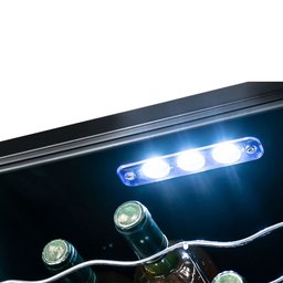 Adega Philco 16 Garrafas com Display Digital Preta PAD16E - Bivolt - 11