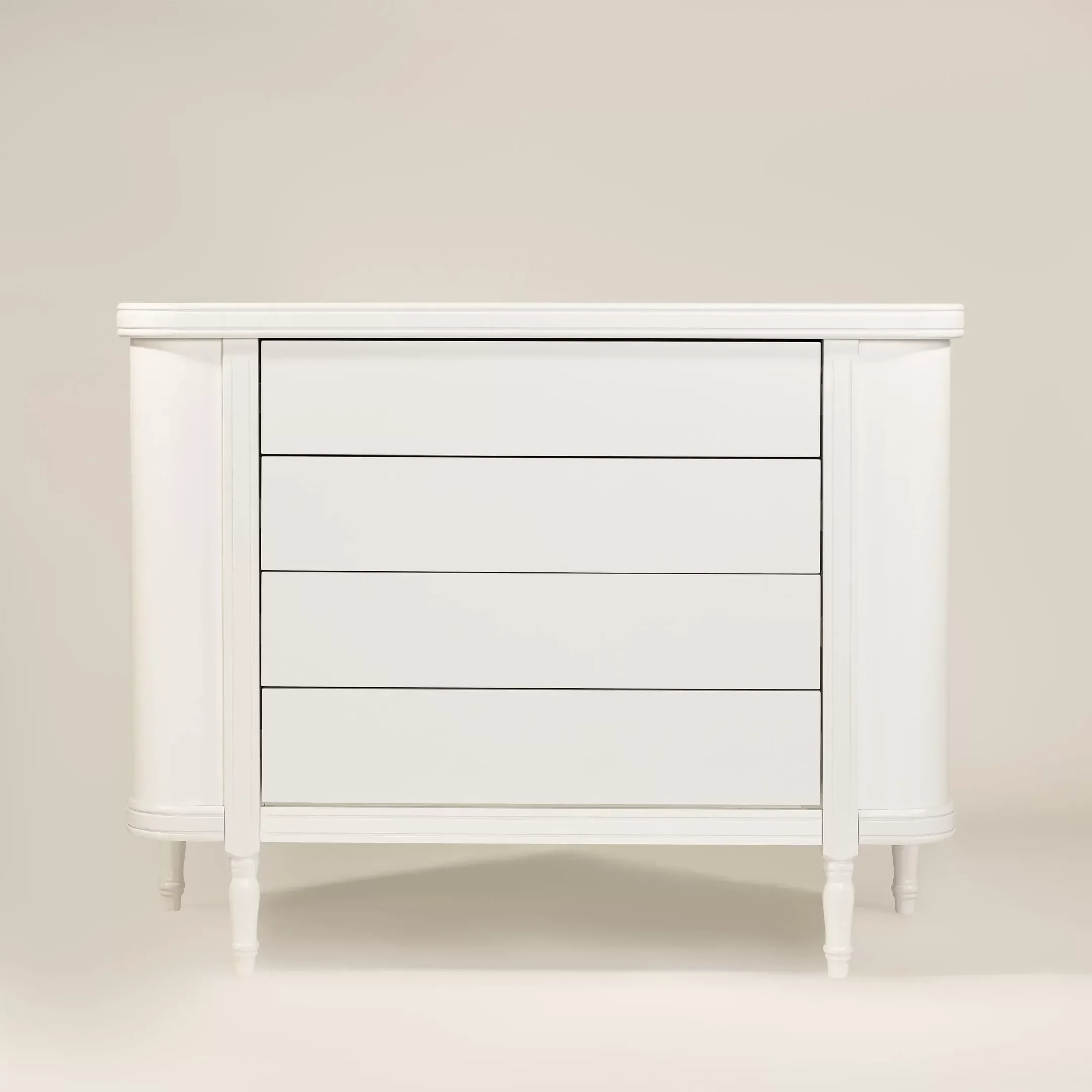 Cômoda Infantil Toy Arredondada 4 Gavetas