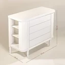 Ver imagem 4 de Cômoda Infantil Toy Arredondada 4 Gavetas