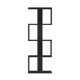 Estante de parede suspensa nicho decorativo para quarto escritório - 1