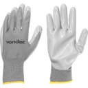 Ver imagem 1 de Luva poliester/latéx nitrílico tamanho 9 ca35454 - Vonder