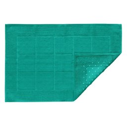 Toalha para Piso (tapete) Felpudo Antiderrapante Teka Lucca - Diversas Cores - Verde - 1