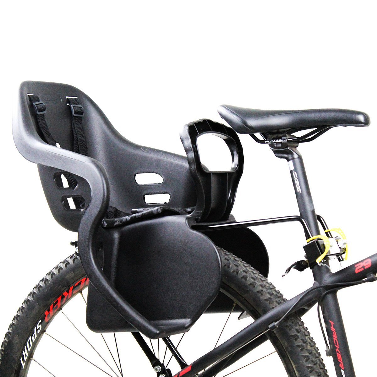Kit Cadeirinha Traseira + Bagageiro Bicicleta Criança Kalf | MadeiraMadeira