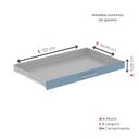 Ver imagem 7 de Mapoteca 10 Gavetas 120,4cm X 122,3cm Aço