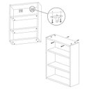 Ver imagem 5 de Armário para Banheiro 1 Porta com Espelho B85 Branco Novam