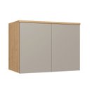 Ver imagem 1 de Módulo Aéreo para Quarto 2 Portas Elegance Cinza/Angelin/Niquel