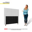 Ver imagem 3 de Cabeceira Cama Box Casal Nala 140cm Corano Branco - Desk Design