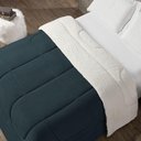 Ver imagem 5 de Coberdrom Cobertor Queen 1 Peça Maya Manta Soft e Sherpa de Carneiro 100% Poliéster - Azul