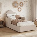 Ver imagem 1 de Cama Nuvem Infantil com Colchão Montessoriana para Quarto de Criança Bege