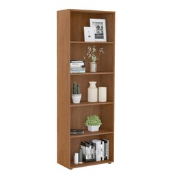 Estante para Livros com 4 Prateleiras Multy Cinamomo Artely - 1