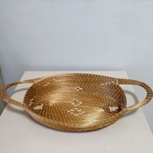 Cesta Capim Dourado. C.46 x L.24 x A.8 cm