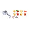 Espremedor de Laranja Frutas Gourmet Inox Manual Grande - 5