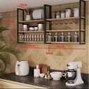 Ver imagem 2 de Kit Prateleira Industrial Planejado Gg - 80 Cm