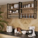 Ver imagem 1 de Kit Prateleira Industrial Planejado Gg - 80 Cm