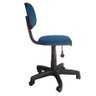 Cadeira de Escritório Secretária sem Braço - Giratória - Tecido J.Serrano Azul Royal 1011 - 2