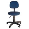 Cadeira de Escritório Secretária sem Braço - Giratória - Tecido J.Serrano Azul Royal 1011 - 1