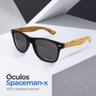 Óculos Sol Casual Verão Proteção Uv Masculino Praia + Case Vintage Acetato Estiloso Preto - 5