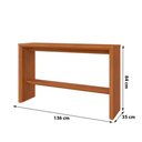 Ver imagem 3 de Aparador Moderno para Sala 136 Cm Premium Mavaular Naturalle