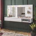 Ver imagem 1 de Penteadeira Camarim 1 Gaveta 1 Nicho 2 Prateleiras Lumiere 