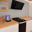 Ver mais imagens de Fogão Dako Diplomata Grill 4 Bocas Preto Se