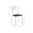 Ver imagem 5 de Mesa Cozinha Reno 150 + 6 Cad Portugal Cromado Kappesberg