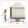Rack com Painel Ripado para Tv até 70 Polegadas 2 Gavetas Grécia 180cm - 2